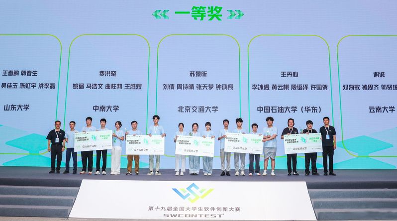 我院学子在第十九届全国大学生软...